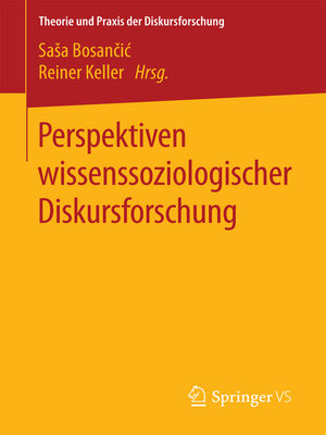 cover image of Perspektiven wissenssoziologischer Diskursforschung